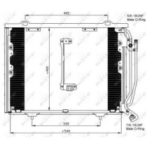 Condensator, climatizare NRF