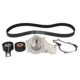 Set pompa apa + curea dintata INA pentru CITROEN C3 II, DS3, FORD FIESTA, MAZDA 2, PEUGEOT 2008 I, 206+, 207 1.4D/1.5/1.6D 11.01