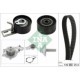 Set pompa apa + curea dintata INA pentru CITROEN C3 II, DS3, FORD FIESTA, MAZDA 2, PEUGEOT 2008 I, 206+, 207 1.4D/1.5/1.6D 11.01