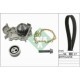 Set pompa apa + curea dintata INA pentru DACIA LOGAN, LOGAN EXPRESS, LOGAN MCV, SANDERO; RENAULT CLIO II, KANGOO, KANGOO II