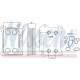 Radiator ulei motor NISSENS pentru ALFA ROMEO MITO, CHEVROLET AVEO, FIAT DOBLO, GRANDE PUNTO, PUNTO EVO, dimensiuni 115x71x33 mm