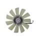 Cupla ventilator radiator NISSENS 750mm 11 palete 6 pini pentru SCANIA G I, P I, R I DC13.05-DT16.08 03.04-05.19