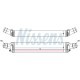 Intercooler compresor NISSENS pentru AUDI A4 ALLROAD B8, A4 B8, A5, A6 ALLROAD C7, A6 C7, A7, A8 D4, Q5, PORSCHE MACAN 2.0-3.0D 06.07