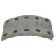 Placute de frana, frana tambur BPW, căptușeală frână, grosime 18.0 mm, 1 flap, compatibil BPW