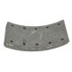 Placute de frana, frana tambur BPW, căptușeală frână, grosime 18.0 mm, 1 flap, compatibil BPW