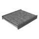 Filtru aer habitaclu VALEO carbon activat VOLVO S40 II V50 FORD FOCUS II 1.4-2.5 07.04-12.12 dimensiuni 34.0 mm x 209.0 mm x 235.0 mm