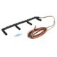Cablaj bujie cu incandescență SENCOM 4 pini pentru AUDI A3, SEAT ALHAMBRA, LEON, TOLEDO II, SKODA OCTAVIA I, VW BORA, CADDY III, GOLF IV, MULTIVAN T5