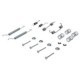 Set accesorii sabot frână DELPHI pentru CHEVROLET CAPTIVA, OPEL ASTRA F, G, H 1.2-3.2 09.91- montaj pantofi de frână LUCAS