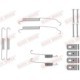 Set accesorii sabot frână QUICK BRAKE montaj pantofi frână LUCAS MAZDA 2 TOYOTA IQ 1.0-1.6D 07.07