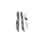 Set placute frana fata BOSCH cu tampon de amortizare pentru SEAT ALHAMBRA, SKODA SUPERB II, III, VW ARTEON, CC B7, GOLF VII, PASSAT B7