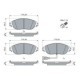 Set placute frana fata BOSCH cu tampon de amortizare pentru SEAT ALHAMBRA, SKODA SUPERB II, III, VW ARTEON, CC B7, GOLF VII, PASSAT B7