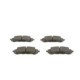 Set placute frana fata BOSCH pentru CITROEN BERLINGO, OPEL ASTRA L, PEUGEOT 308 II, dimensiuni 58.6 mm x 147.8 mm x 18.5 mm
