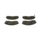 Set placute frana fata BOSCH KIA CARNIVAL I, CARNIVAL II, PREGIO, PREGIO II 2.5-2.9D 08.95 dimensiuni 56.2x154.7x17.0 mm