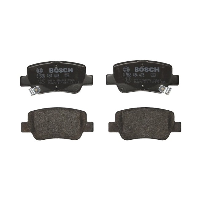 Set placute frana,frana disc BOSCH