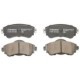 Set placute frana fata BOSCH pentru CITROEN C4 II, DS4 1.2/1.4/1.6D 11.09 - Inaltime 53.2 mm, Latime 129.1 mm, Grosime 18.5 mm