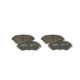 Set placute frana fata BOSCH pentru CITROEN C4 II, DS4 1.2/1.4/1.6D 11.09 - Inaltime 53.2 mm, Latime 129.1 mm, Grosime 18.5 mm