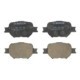 Set placute frana fata BOSCH TOYOTA ALTEZZA BREVIS CALDINA CELICA COROLLA COROLLA VERSO MARK II IX MARK X 1.8-3.0 58.7mm 117.9mm 17.3mm
