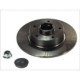Disc frana BOSCH Spate Dreapta/Stanga cu inel ABS pentru CITROEN DS 4, DS 5, BERLINGO, C4 GRAND PICASSO, diametru exterior 268.0 mm