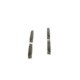 Set placute frana spate BOSCH pentru HYUNDAI GENESIS, KIA QUORIS I, dimensiuni: 43.4 mm inaltime, 117.1 mm latime, 15.6 mm grosime