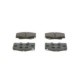 Set placute frana fata BOSCH pentru TOYOTA FORTUNER, HILUX, HILUX VII 2.5D/3.0D 68mm x 119mm, grosime 15mm, material Low-Metallic