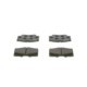 Set placute frana fata BOSCH pentru TOYOTA FORTUNER, HILUX, HILUX VII 2.5D/3.0D 68mm x 119mm, grosime 15mm, material Low-Metallic