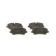 Set placute frana Spate BOSCH pentru LAND ROVER DEFENDER, DISCOVERY V, RANGE ROVER IV, SPORT II, dimensiuni 58.4 mm x 131.5 mm x 17.2 mm