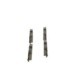 Set placute frana Spate BOSCH pentru LAND ROVER DEFENDER, DISCOVERY V, RANGE ROVER IV, SPORT II, dimensiuni 58.4 mm x 131.5 mm x 17.2 mm