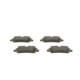 Set placute frana Spate BOSCH pentru LAND ROVER DEFENDER, DISCOVERY V, RANGE ROVER IV, SPORT II, dimensiuni 58.4 mm x 131.5 mm x 17.2 mm