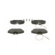 Set placute frana fata BOSCH pentru RENAULT 25, ESPACE II, LAGUNA I, MEGANE I, SAFRANE I, SPORT SPIDER 1.4-3.0 55.7mm x 130.0mm x 18.2mm
