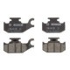 Set placute frana fata BOSCH pentru RENAULT TWIZY Electric 04.12, inaltime 40.8 mm, latime 62.0 mm, grosime 10.3 mm