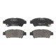 Set placute frana spate BOSCH pentru TOYOTA ALPHARD I, AVENSIS VERSO, ISIS, NOAH/VOXY, PREVIA II, SIENNA 2.0-3.5, dimensiuni 43.0x112.5x16.5 mm