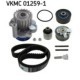 Set pompa apa + curea dintata SKF AUDI A3, A4 B7, SEAT ALTEA, LEON, SKODA OCTAVIA II, VW GOLF V 1.9D/2.0D 02.03-07.15