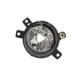 Proiector ceata TYC Lampa de ceata Dreapta H8 pentru BMW X1 E84 03.09- Transparent Negru