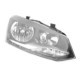 Far TYC Lampa frontala Dreapta H7/H7 electric fara motoras cromat/negru VW POLO POLO IV POLO V