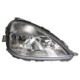 Far TYC lampa frontala dreapta 2*H1/H7 pneumatic argintiu pentru MERCEDES A (W168)