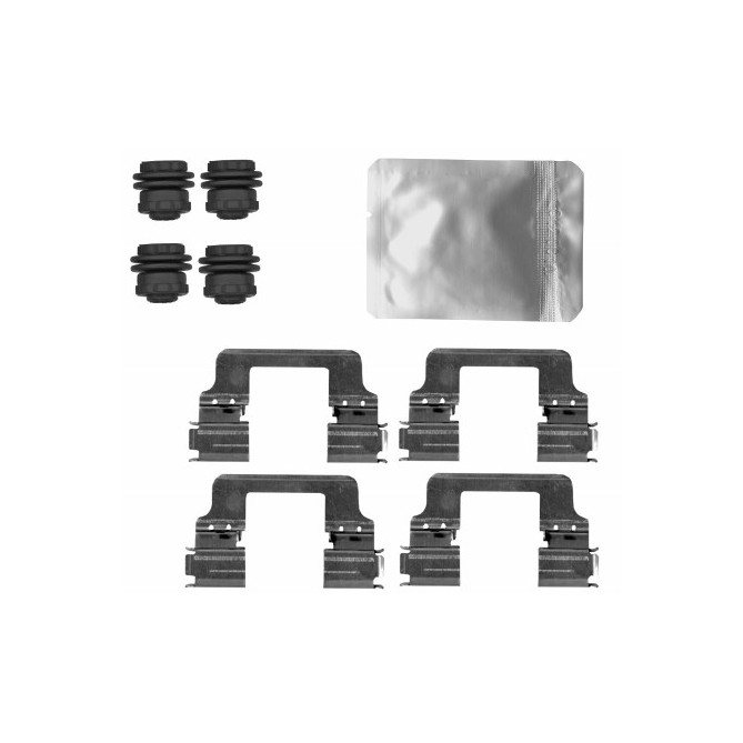 Set accesorii, placute frana TEXTAR