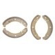 Set saboti frana LPR pentru PORSCHE 924, 944; VW GARBUS, GOLF I, ILTIS 1.1-3.0, diametru 230 mm, latime 40 mm, pozitie spate