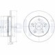 Disc frana DELPHI set discuri de frana 2 buc spate dreapta stanga TOYOTA AURIS COROLLA 1.3-2.2D 10.06-08.19 259.0 mm 30.0 mm 9.0 mm 62.0 mm
