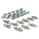 Set accesorii etrier frana SBP pentru DAF CF, CF 65, CF 75, CF 85, SB, XF 95 03.98 - Piese Utilitare, punte fata