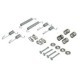 Set accesorii saboti frana parcare QUICK BRAKE pentru HYUNDAI ACCENT III, KIA RIO I, RIO II 1.3-1.6 08.00-12.11