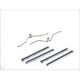 Set accesorii placute frana fata QUICK BRAKE compatibil MAZDA 323 III DEMIO 1.1-1.7D 08.85-07.03