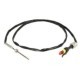 Senzor temperatura gaze evacuare DINEX 2PIN EURO 5 DAF XF 105 10.05 lungime cablu 700 mm dimensiune cheie 17 mm