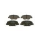 Set placute frana fata BOSCH OPEL INSIGNIA B 1.5-2.0D 03.17 62.0mm 142.1mm 19.8mm ECE-R90