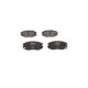 Set placute frana fata BOSCH pentru CHEVROLET MALIBU, OPEL INSIGNIA A, SAAB 9-5, inaltime 59.6 mm, latime 131.6 mm, grosime 18.6 mm
