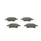 Set placute frana Fata BOSCH pentru FORD GALAXY III, GALAXY MK III, MONDEO V, S-MAX, FUSION, dimensiuni 66.6 mm x 155.5 mm x 19.1 mm