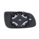 Sticla oglinda laterala Stanga asferica BLIC pentru VW LUPO I POLO POLO III CLASSIC 11.95-07.05 150.0 mm x 105.0 mm