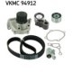 Set pompa apa + curea dintata SKF pentru MAZDA 323 F VI, 323 S VI, 6, 626 V, PREMACY 2.0D 04.98-12.10