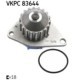 Pompa apa SKF Citroen Berlingo II/C2/C3/Peugeot 1007, 206, 306, 307, Partner 1.1, 1.4 cu garnituri, 18 dinti, mecanic, plastic