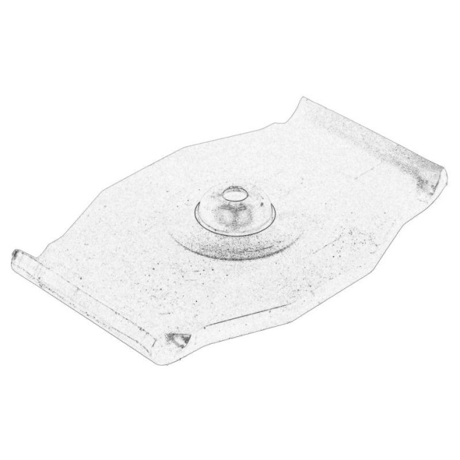 Placa frictiune, arc parabolic OE FIAT