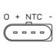 Senzor presiune galerie admisie NTK 4 pini pentru AUDI A1 A2 A3 A4 B6 B7 A6 ALLROAD C6 A6 C6 A8 D3 FORD GALAXY I SEAT ALHAMBRA ALTEA CORDOBA